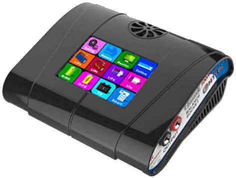 HTRC HT100ACDC Colour Touch Screen Charger