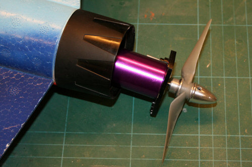 Brushless Electric Setup for the Multiplex Funjet