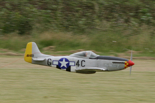 Brushless Electric Setup for the Robbe P-51D Mustang