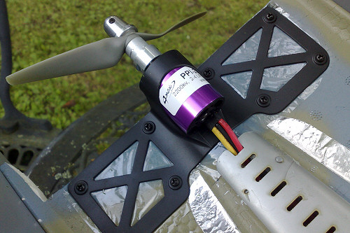 Brushless Electric Setup for the Parkzone F27B Stryker