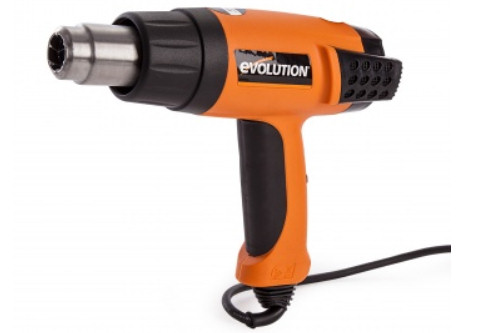 Professional Heat Gun with digital display and variable heat and fan speed
