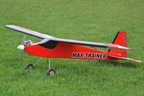 Max Thrust Trainer Pro Built - Balsa 58.3 Inch MAXB-TRNR-R
