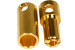 8mm gold plated connector