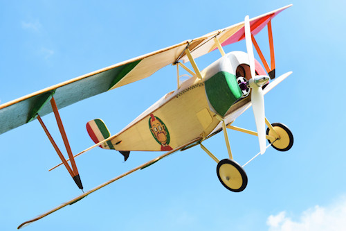 Electric setup for 24 Inch Nieuport 11